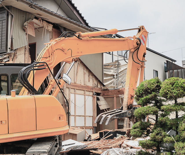 解体取り壊し